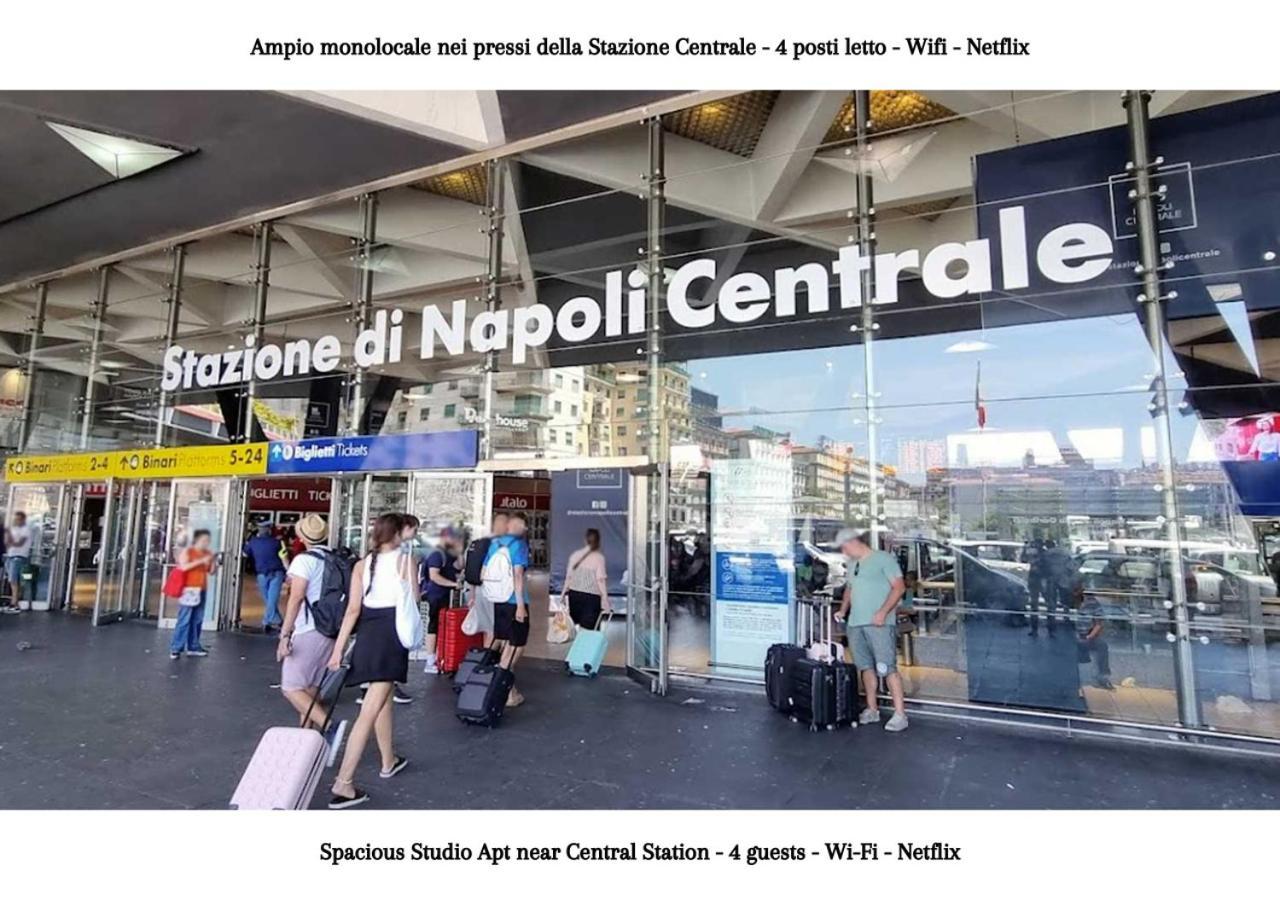 Metro Garibaldi - Loft Con Wifi E 4 Posti Letto Presso La Stazione Centrale Di Napoli Eksteriør bilde